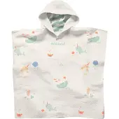 Miniland Muslin Poncho Wit Kinderen