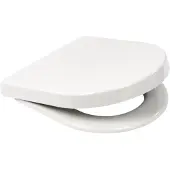 Plieger Kansas toiletzitting met softclose en quick release wit