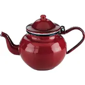 Jamon roestvrij staal, rood, 10 x 10 x 20 cm, 0,5 l