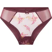 Lingadore Slip mosterd / lichtroze / bordeaux