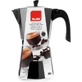 Ibili Express Italian Coffee Maker 9 Cups Zilver