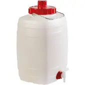 PADU Kunststof drankvat / drinkvat rechthoekig 20l (Gistingsvat)