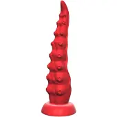 Monster Fuck - Vibrator met zuignap en octopusarmen - afstandsbediening - rood