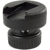 Kaiser Accessory Shoe with lock nut and threaded pin 1211