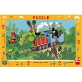 Dino Molletje Puzzle 15 stukjes plat karton