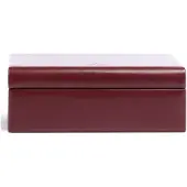 Windrose Sieraden-bewaring 'Merino' rood