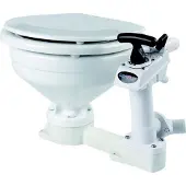 Seaflo Manual Toilet Wit 33 x 33 x 42 cm