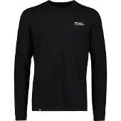 Mons Royale Cascade Merino Base Layer, thermoshirt, heren, zwart