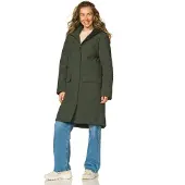 HappyRainyDays Happy Rainy Days Lange Regenjas Dames Aspen Donkergroen