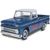 Revell Modelbouwpakket Militaire voertuigen - 17225 Chevy Fleetside Pickup - 1966 Plastic - 1:25 - Modelbouw