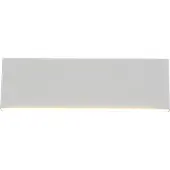 TRIO CONCHA - Wandlamp - Wit mat - incl. 2x SMD 6 W - Dimbaar met schakelaar - Niet dimbaar