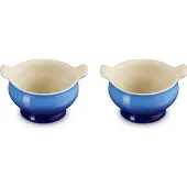 Le Creuset Soepkommen Set van 2 in Aardewerk 0,60 Liter Azure