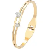 Gaya Armband goud / wit