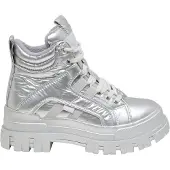 Buffalo Veterlaarsjes 'Aspha' zilver