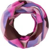 Codello Tunnelsjaal gemengde kleuren / pink