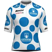 Santini La Vuelta Mountain Leader Korte Mouw Wielertrui
