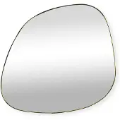 Sensahome Alaric Wandspiegel – Organische Spiegel – Asymmetrisch Design – 70x70 cm – Goud
