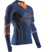 X-Bionic Zip T-shirt met Lange Mouwen Energy Accumulator