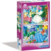 Clementoni Puzzel 2 x 20 Cinderella