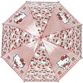 Hello Kitty Transparante Paraplu voor Kinderen (48 cm)