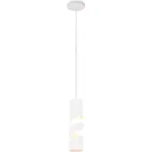 TRIO Koker Hanglamp Stream Ø 8cm Wit