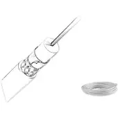 Glomex Low Loss Twin Screening Coax Cable Wit 25 m