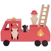 Jabadabado Fire Engine Toy Goud Kinderen