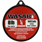 Black Magic Wasabi Monofilament Transparant 0.400 mm