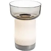 Artemide Bonta Draagbare Lamp met Kom Tall | Grey