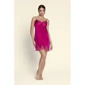 Lise Charmel Splendeur Soie Nachtkleed Carmin Rood 40