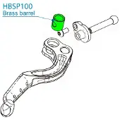 Hope Mono/mini/race Hbsp100 Messing Loop