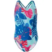 Aquawave Salava Junior Swimsuit Blauw 140 cm Meisje