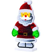 Lumineo Neon infinity light kerstman | 26 cm | RGB | 125 lampjes |