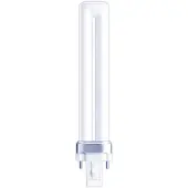Patron PL-S 2P G23 Spaarlamp | 9W 2700K 600Lm 827