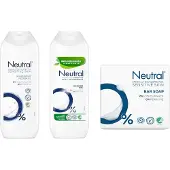 Neutral Set - Shampoo + Douchegel + 2 x 100 gram Zeep