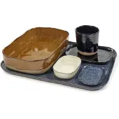 Serax - Merci La Nouvelle Table - Extra Diep Bord L - Okerbruin - 4 stuks