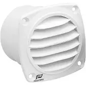 PLASTIMO Fan Vent 5 Units Transparant