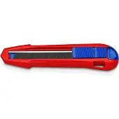 Knipex Afbreekmes | lemmetbreedte 18 mm lengte 165 mm | magnesium | 1 stuk - 90 10 165 BK - 90 10 165 BK