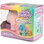Tobar knuffel konijn Animigos Magic Rainbow Bunny Rabbit pluche.