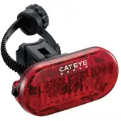 Cateye Omni 5 Achterlicht Fiets – Fietsverlichting LED – Brandduur 60 tot 120 uur – Batterij – Drie lichtmodi