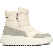 Caprice Snowboots 'FRITZY' crème / donkergrijs