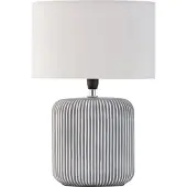 Pauleen LED Tafellamp Pure Shine - E14 - Max. 20W - Woonkamer, Slaapkamer & Eetkamer - Lichtgrijs/Grijs/Wit