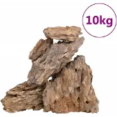 vidaXL Drakenstenen gemende kleur 10 kg 10-30 cm