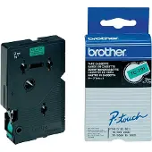 Brother TC-791 tape zwart op groen 9mm x 7,7m (origineel)