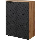 Vicco Irma Midikast – 60 x 81 cm Antraciet met honingraatstructuur