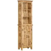 vidaXL Boekenkast 50x30x180 cm massief mangohout