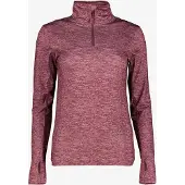Mountain Peak dames skipully met rits roze maat S