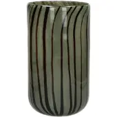 Pomax Cannes vaas / windlicht D16cm H30cm kaki