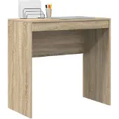 vidaXL Bureau Sonoma Eik 80 x 40 x 76 cm