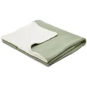 Little Dutch Deken Wieg Pure Sage Gebreid 70x100